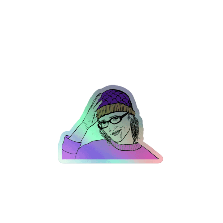 Frostara Logo Holographic Sticker product image (1)
