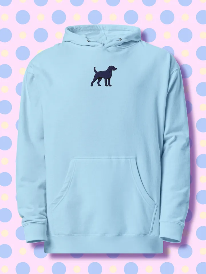 Stylized Labrador Retriever Dog Profile Hoodie product image (1)