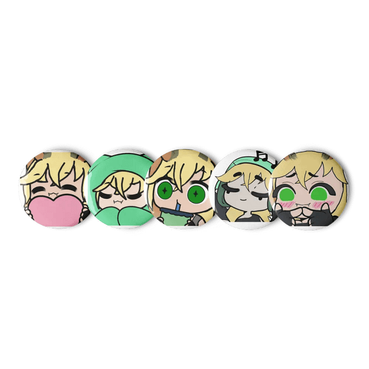 5 Pack Emote Pins product image (1)