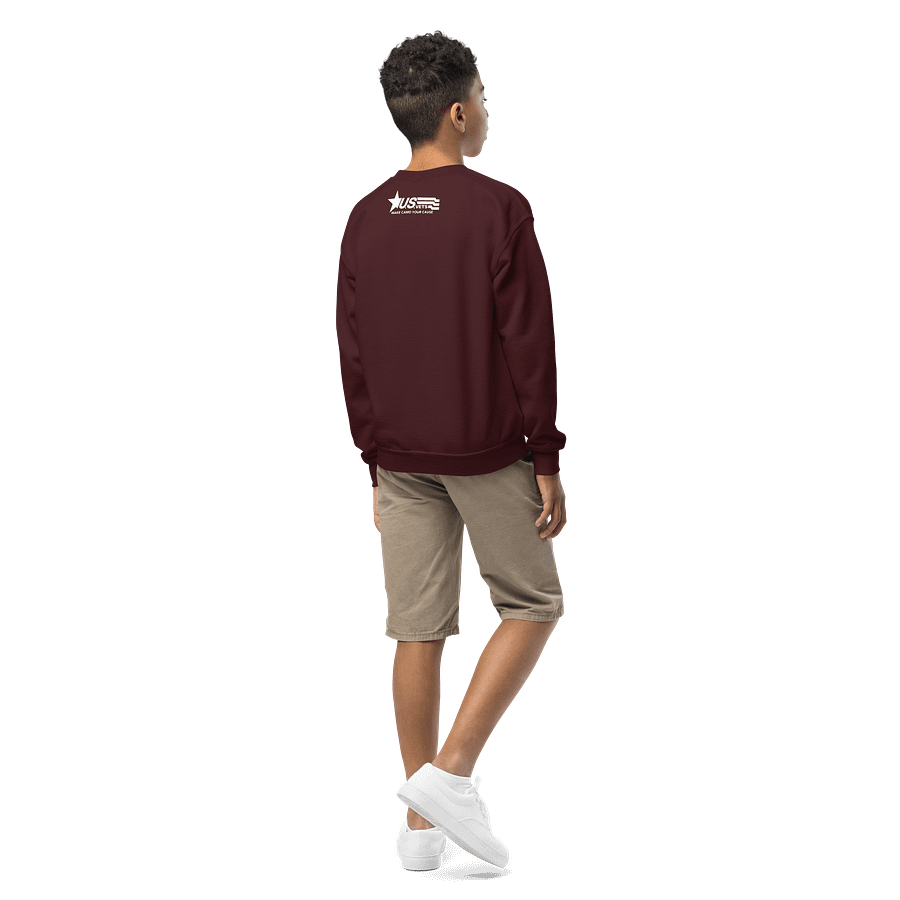 HONORUSVETS Youth Crewneck Sweatshirt product image (3)