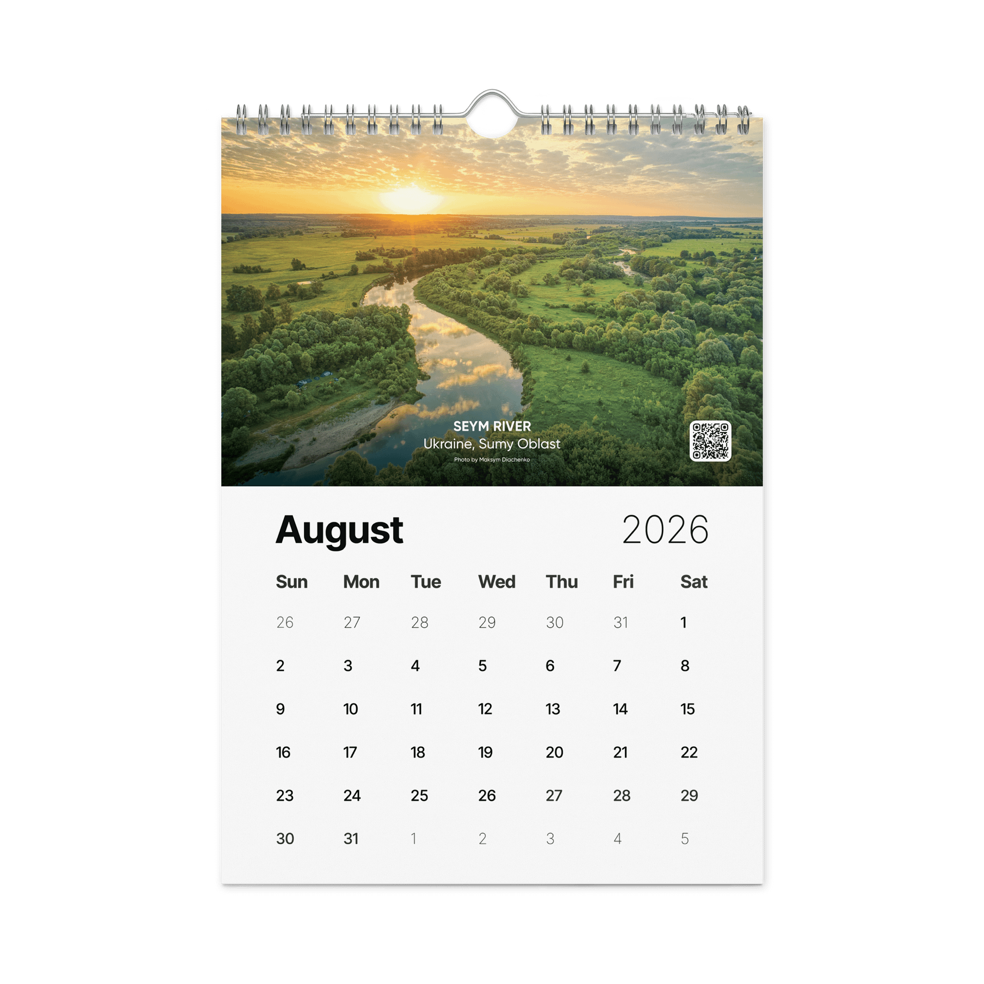 Ukraine Calendar 2026 (SUNDAY Edition) product image (9)