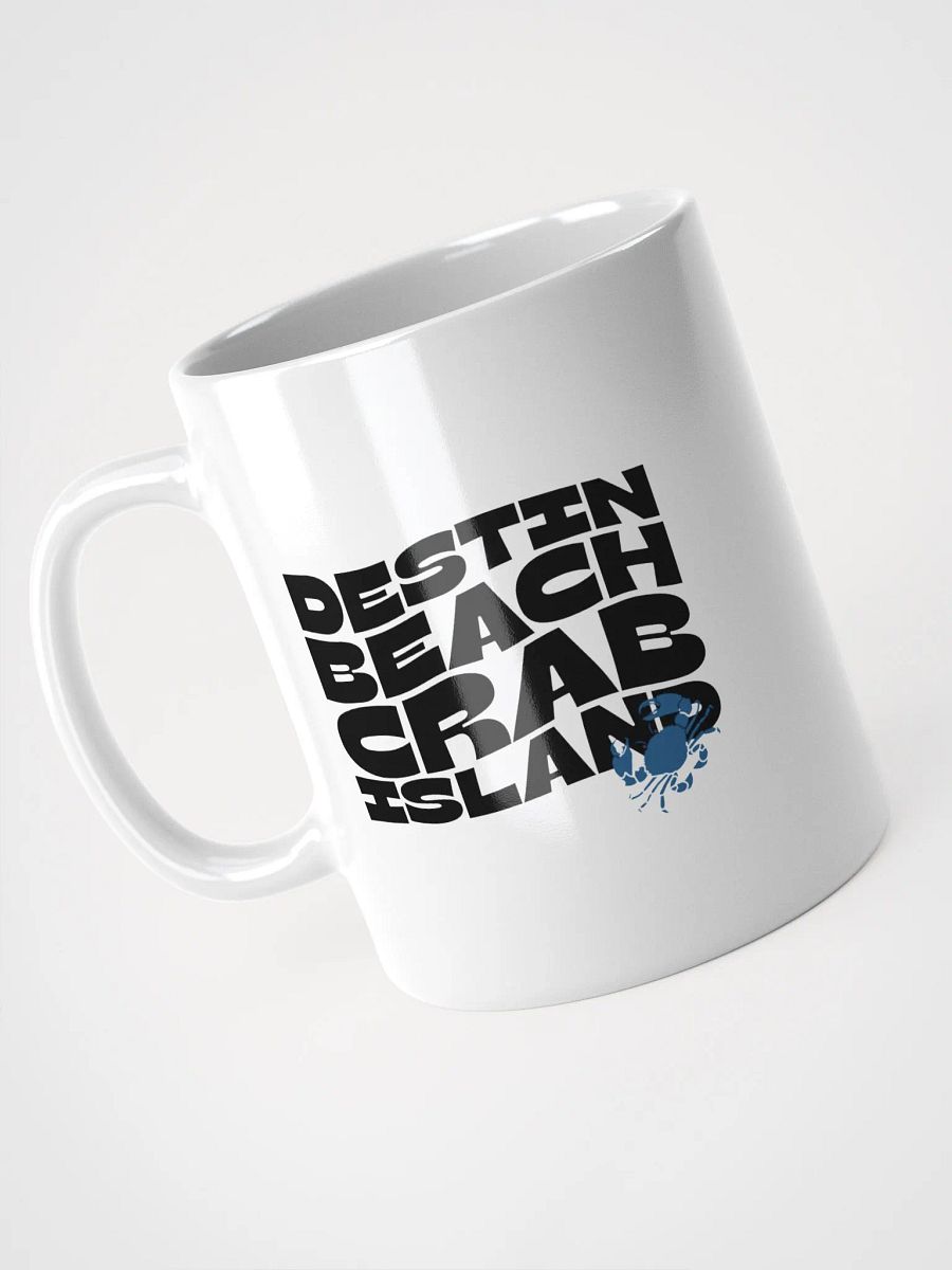 Destin Beach Crab Island Silhouette Mug product image (3)