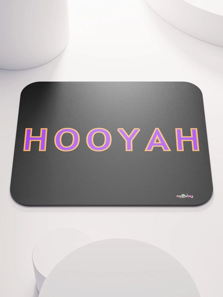 Hooyah Classic Mouse Pad (Black) product image (2)
