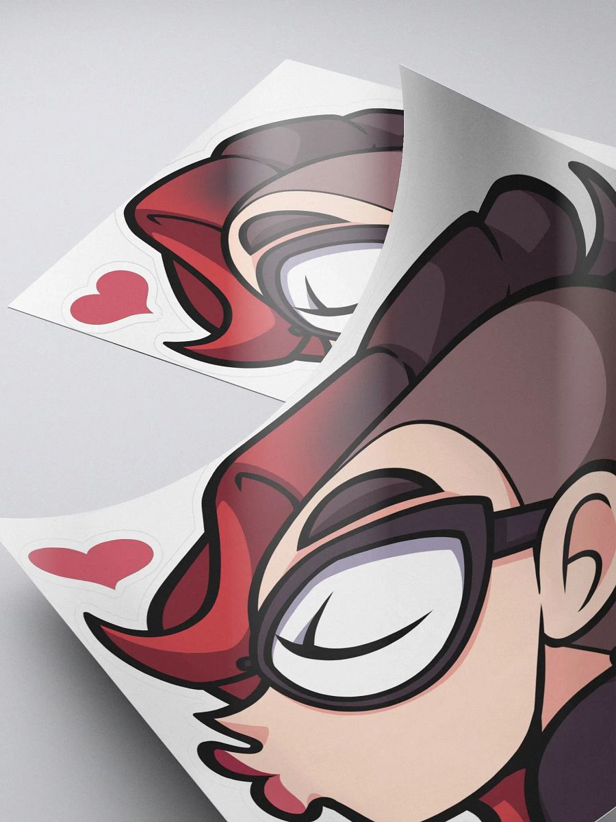 Nika Kiss Emote Sticker product image (4)