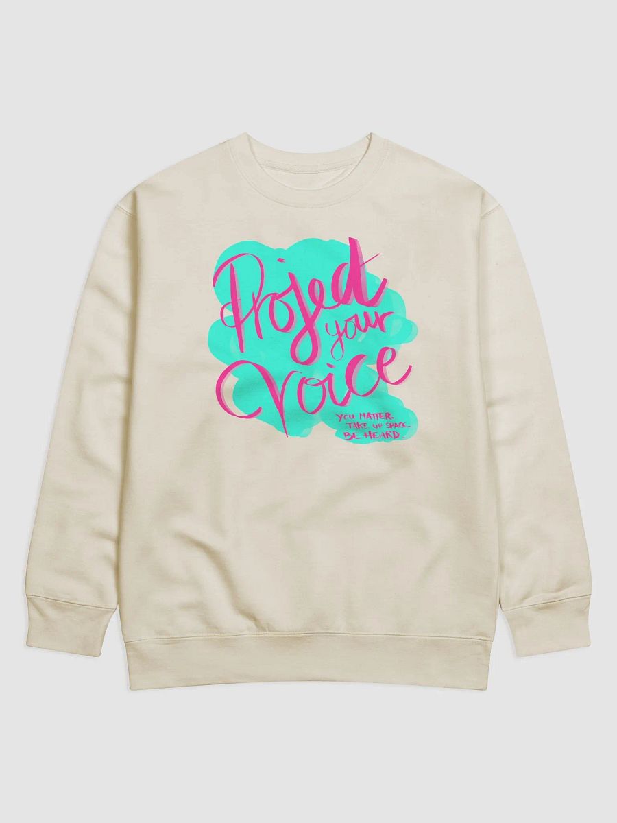 Project your voice - Sweatshirt Adult product image (16)