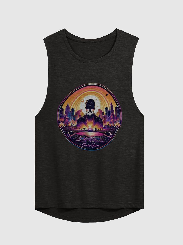 Sunset Spin DJ Women's Tank product image (4)