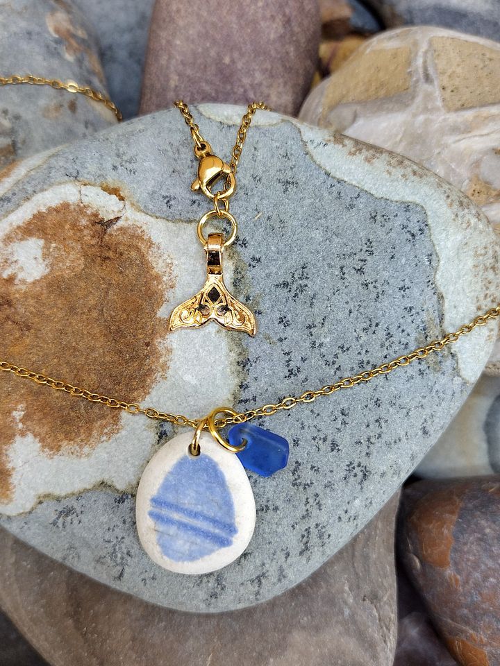 SEA GLASS NECKLACE product image (1)
