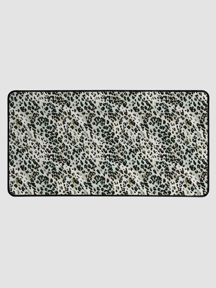 Green Leopard Desk Mat product image (1)