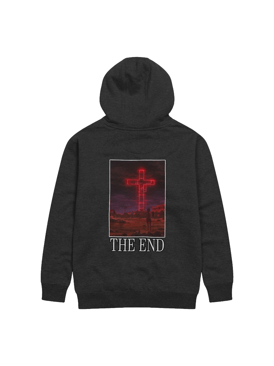 "THE END" Back Unisex Printed Hoodie product image (2)