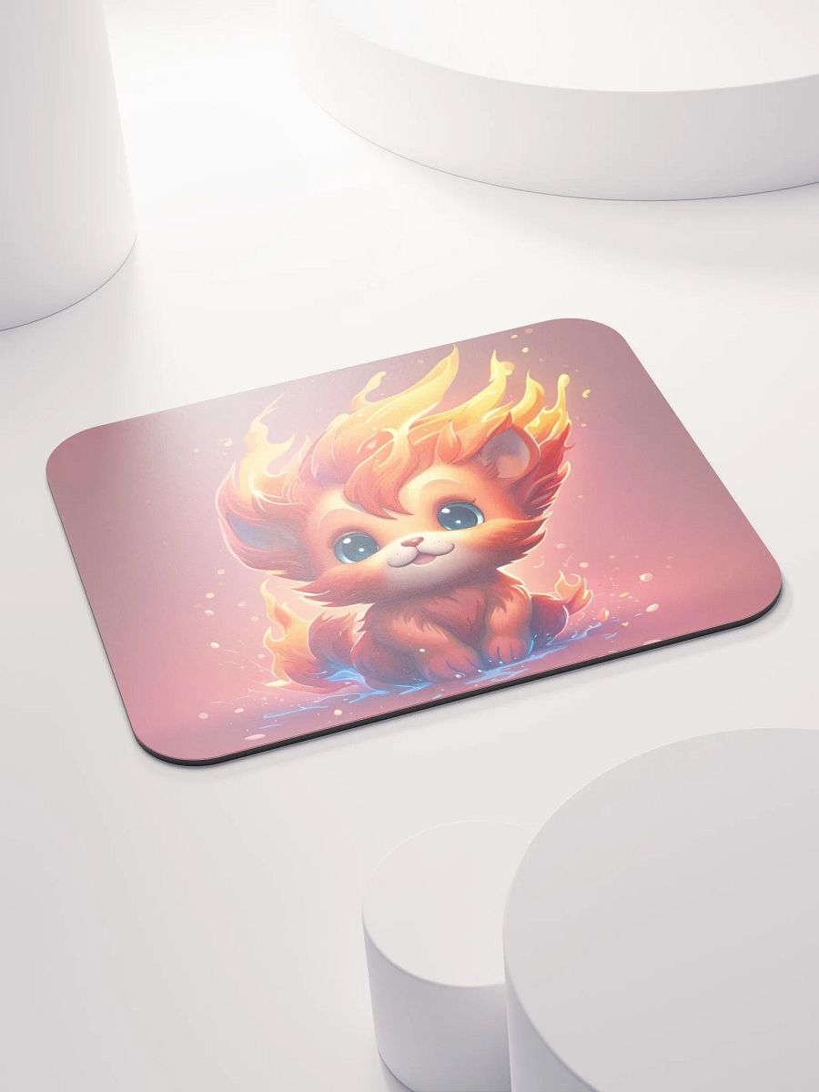 Fire Cat Mouse Pad product image (4)
