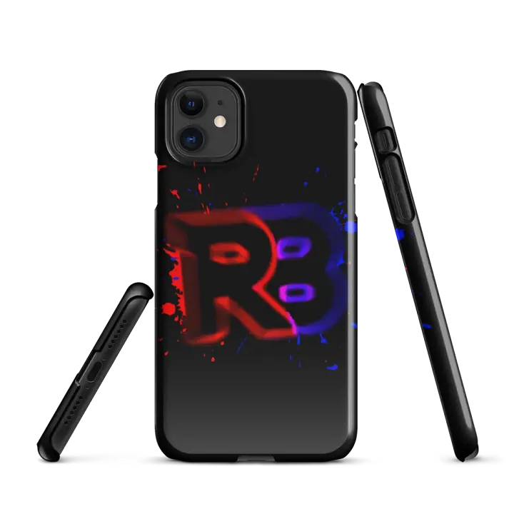 Red & Blue™ 3D Gradient Snap Case product image (1)