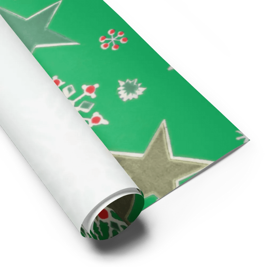 Festive Snowflake Celebration Wrapping Paper Set product image (6)