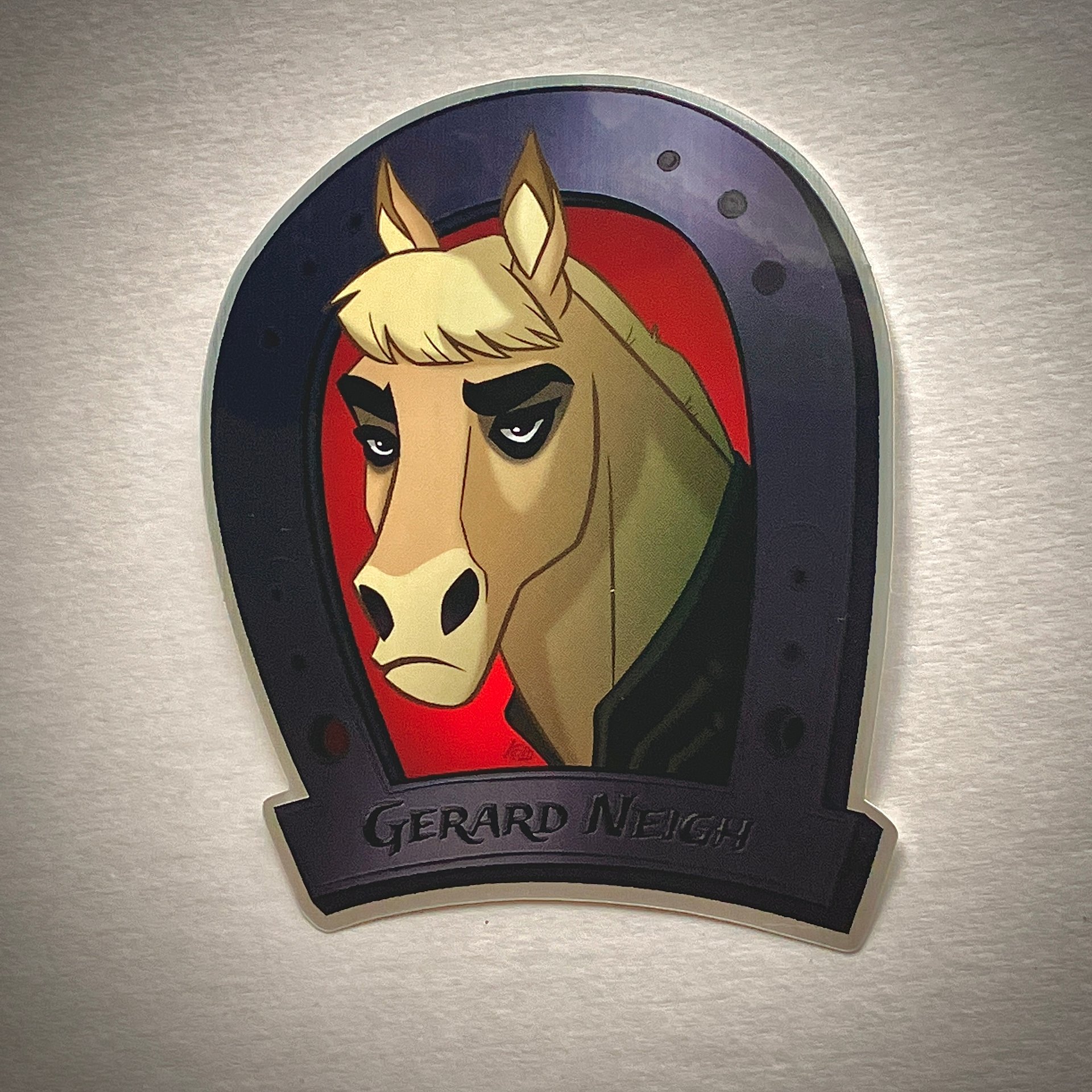 Gerard Neigh - Metallic Vinyl Sticker product image (1)