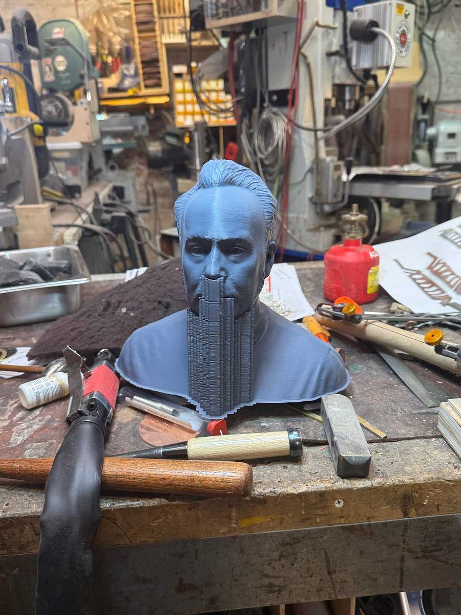 Adam Savage 3D Printed Bust (24009) product image (2)