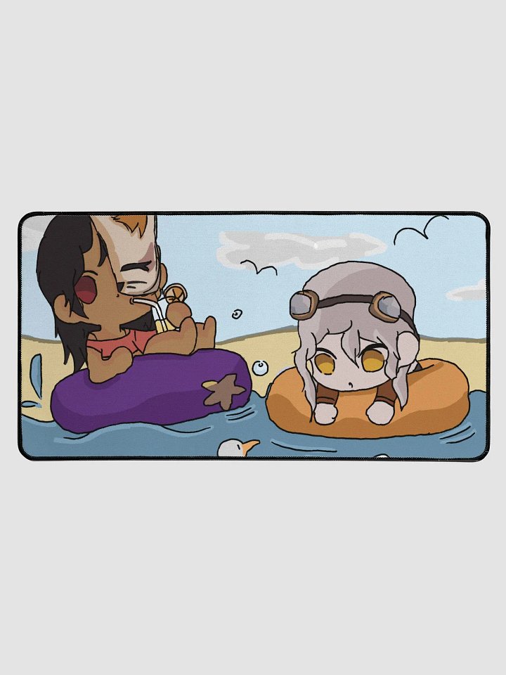 Jess and Sam Beach Day Desk Mat product image (1)