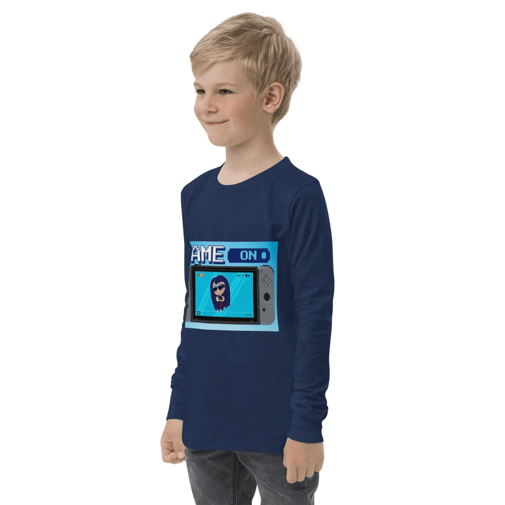 Youth Game On Long Sleeve Top product image (5)