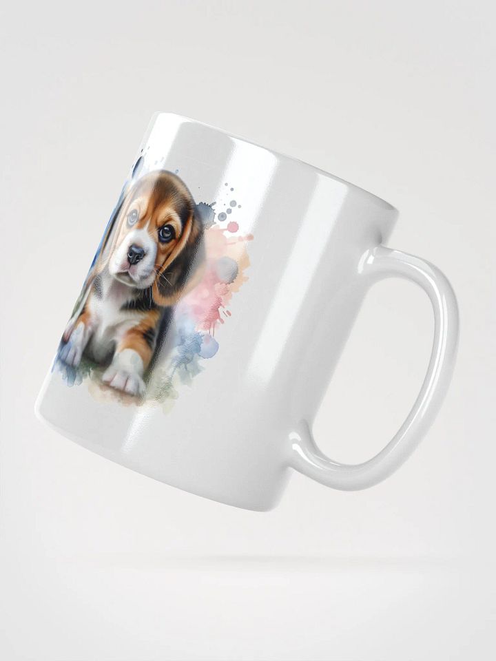 Life Is Better With A Beagle Baby Watercolor Mug product image (2)