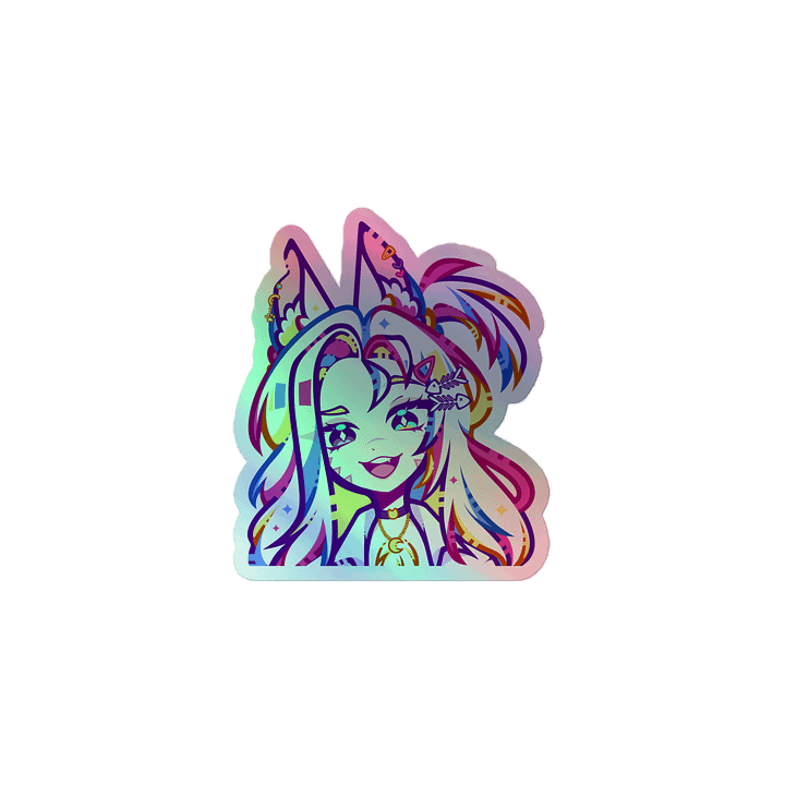 WolfcatRisi Duality 2 Holographic Sticker product image (1)