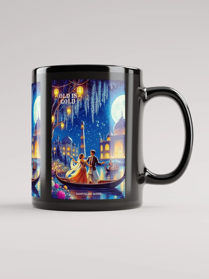 Mug. Moonlit Hindi music vintage oldies purana din product image (1)