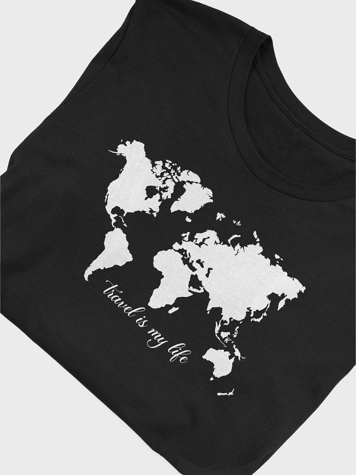Travel Is My Life Map T-Shirt product image (7)