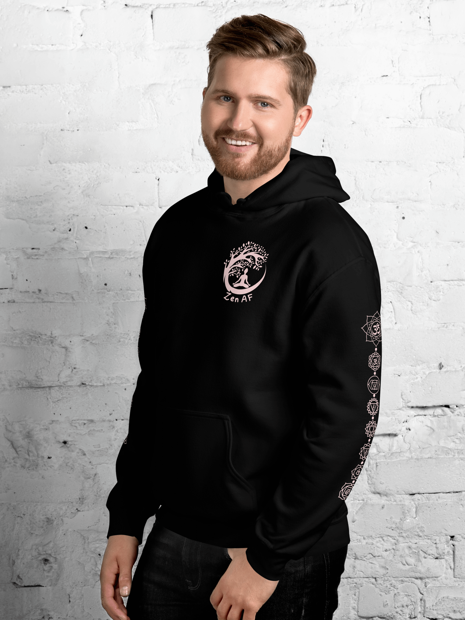 Zen AF Classic Hoodie (dark colors) product image (6)