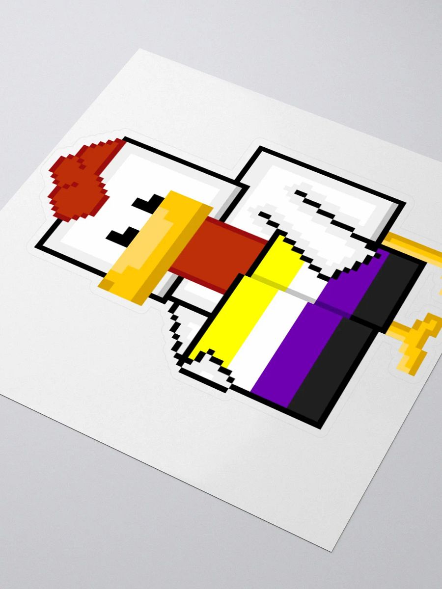 Nonbinary Pride Sticker product image (7)