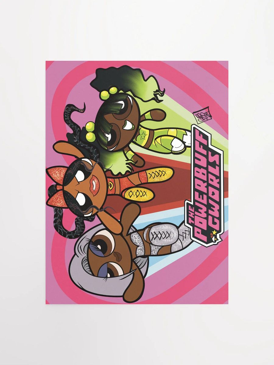 PowerBuff Gworls - 12x16 Print product image (1)