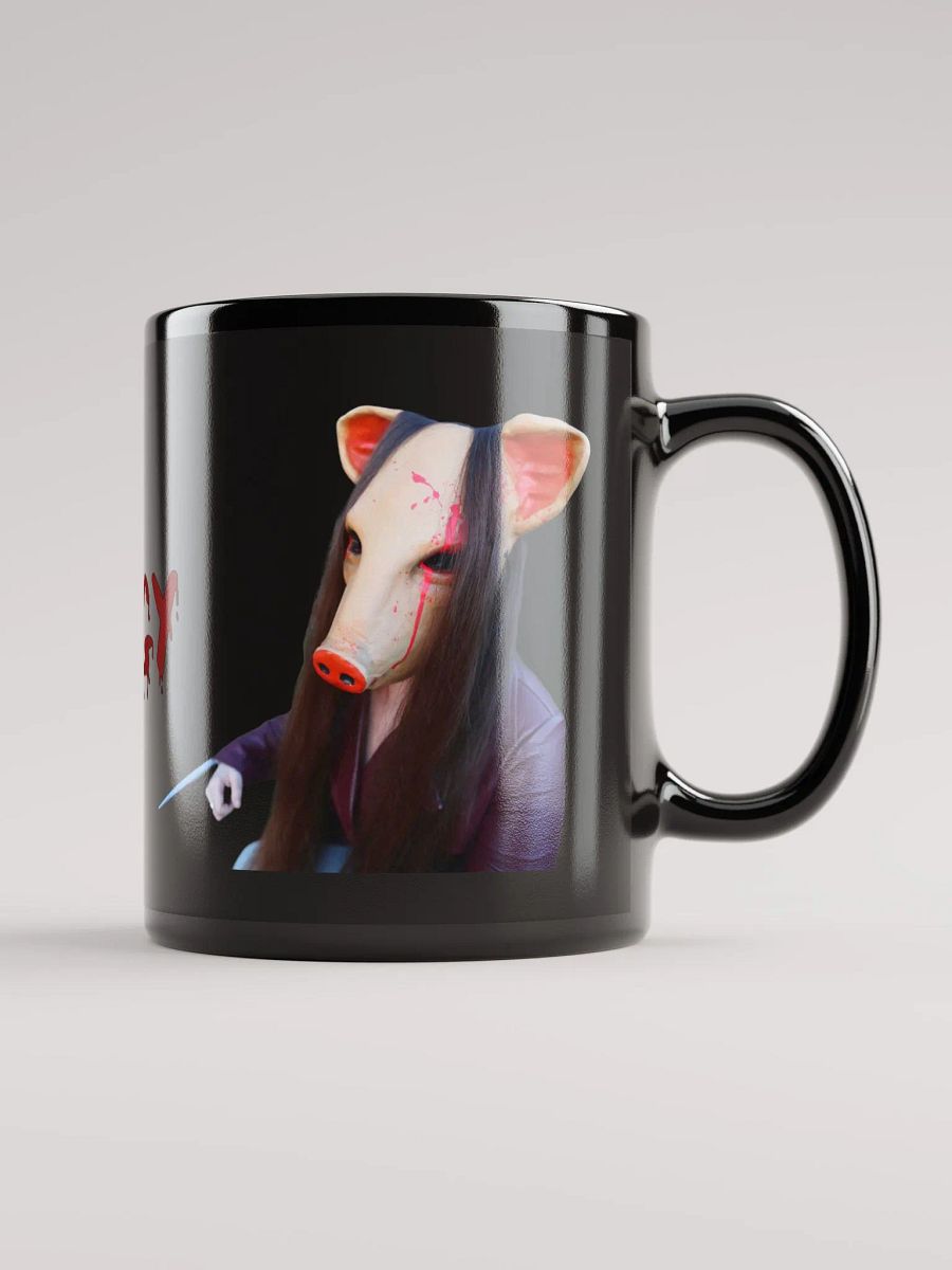 Piggy Black Mug product image (1)
