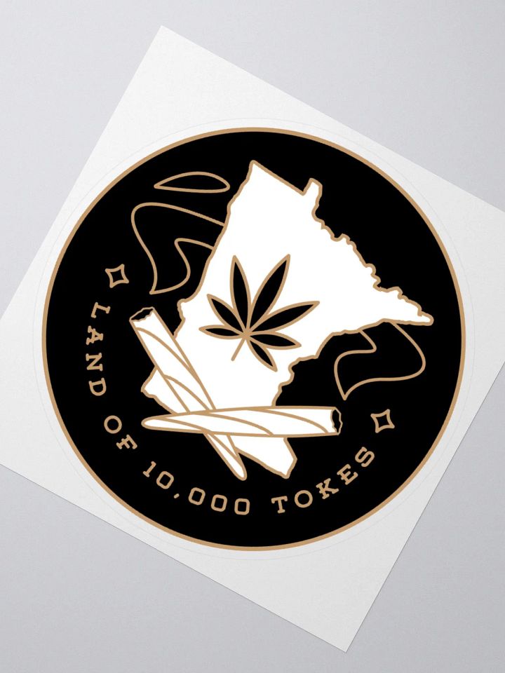 Land of 10,000 Tokes ✧ Minnesota Cannabis Sticker product image (2)
