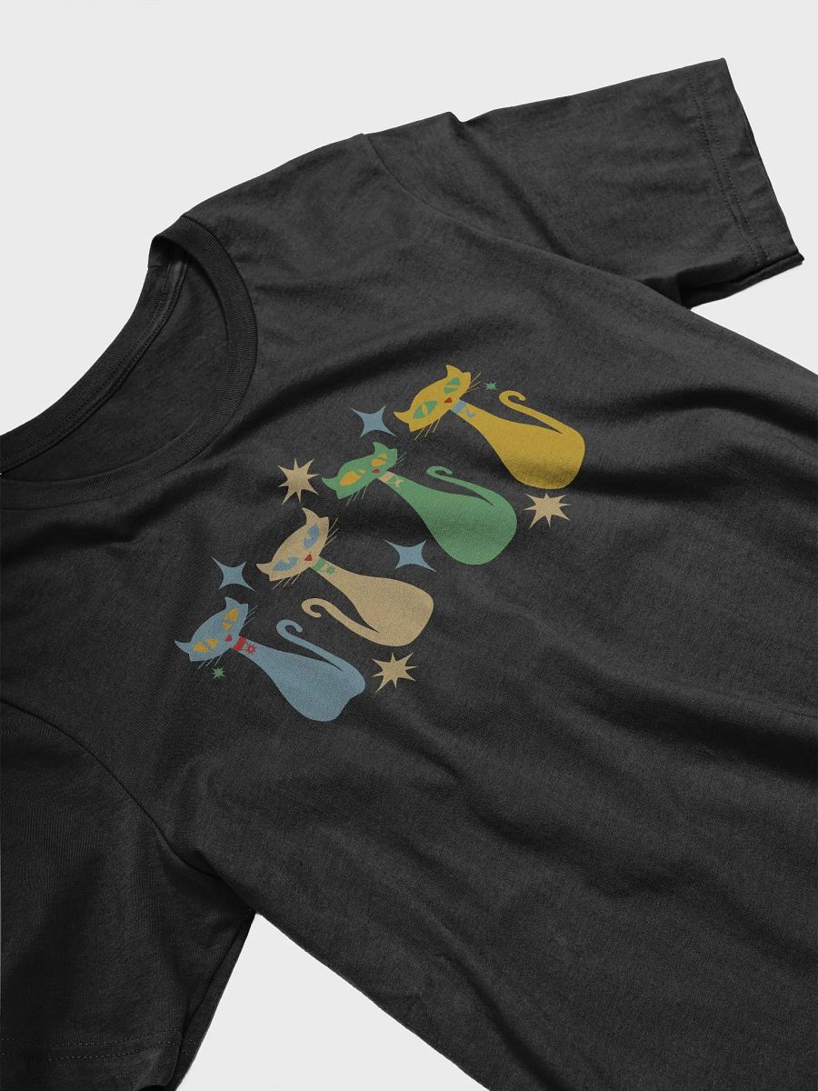 Mid-Century Modern Look Cats 50s 60s Style T-Shirt product image (3)
