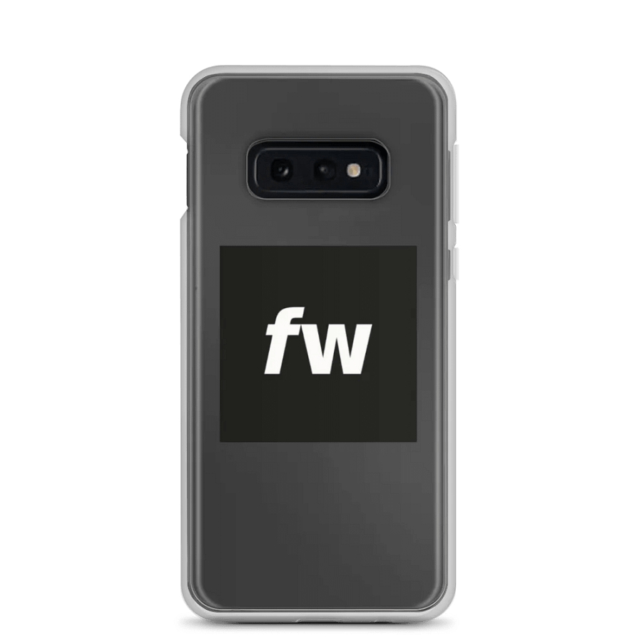 FW Bold White Letters Samsung® Case product image (3)