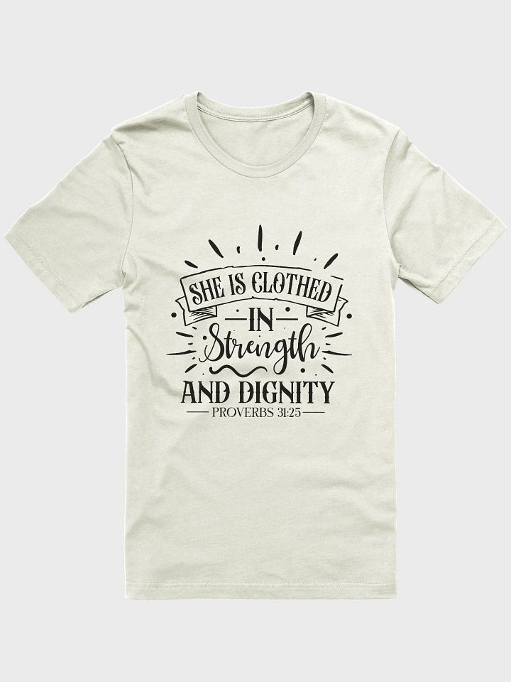 She is clothed in strength and Dignity | Christian| Faith | Inspirational product image (2)