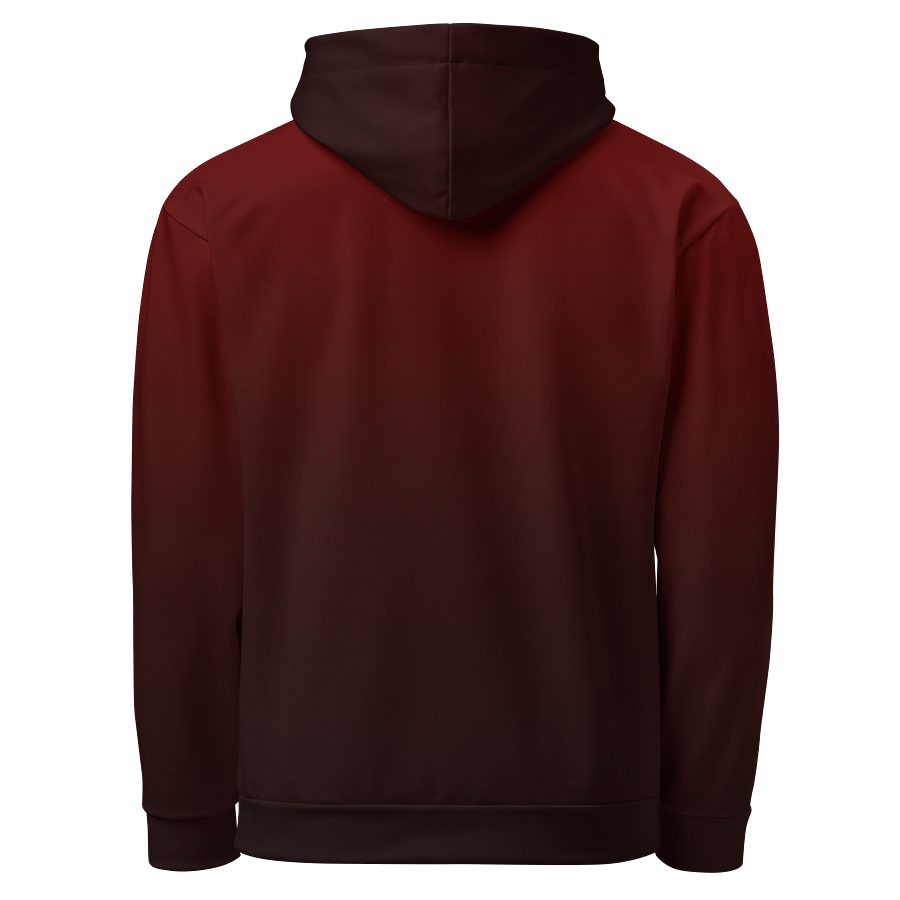Gradient Meljiro Crimson Hoodie – Bold Style Meets Ultimate Comfort product image (3)