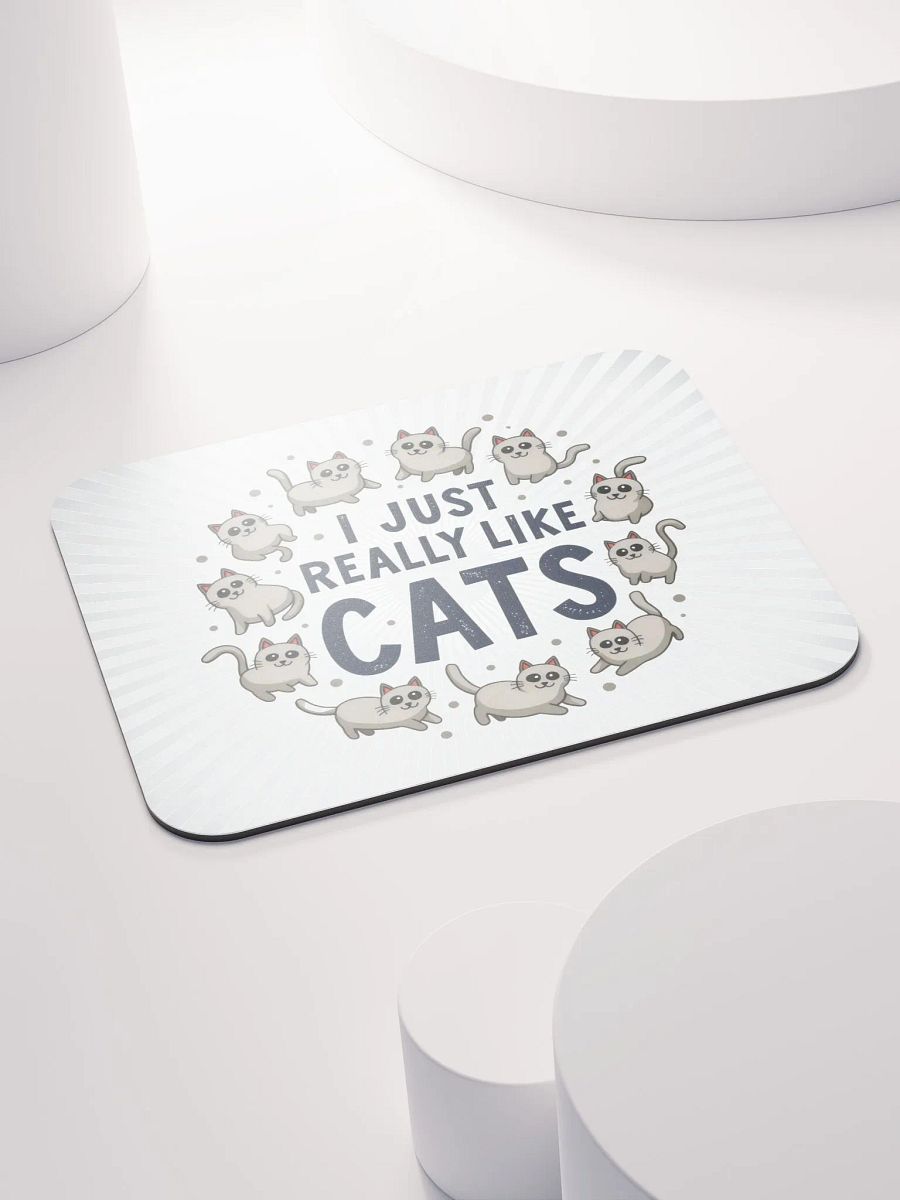 I Just Really Like Cats Mouse Pad product image (5)