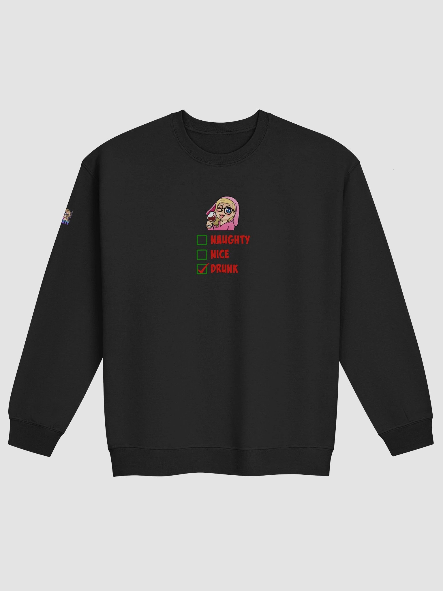 Naughty, Nice, Drunk Sweatshirt product image (1)