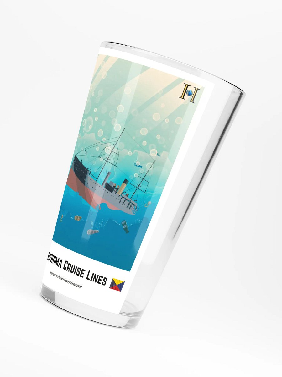 Tsushima Cruise Lines Pint Glass product image (6)
