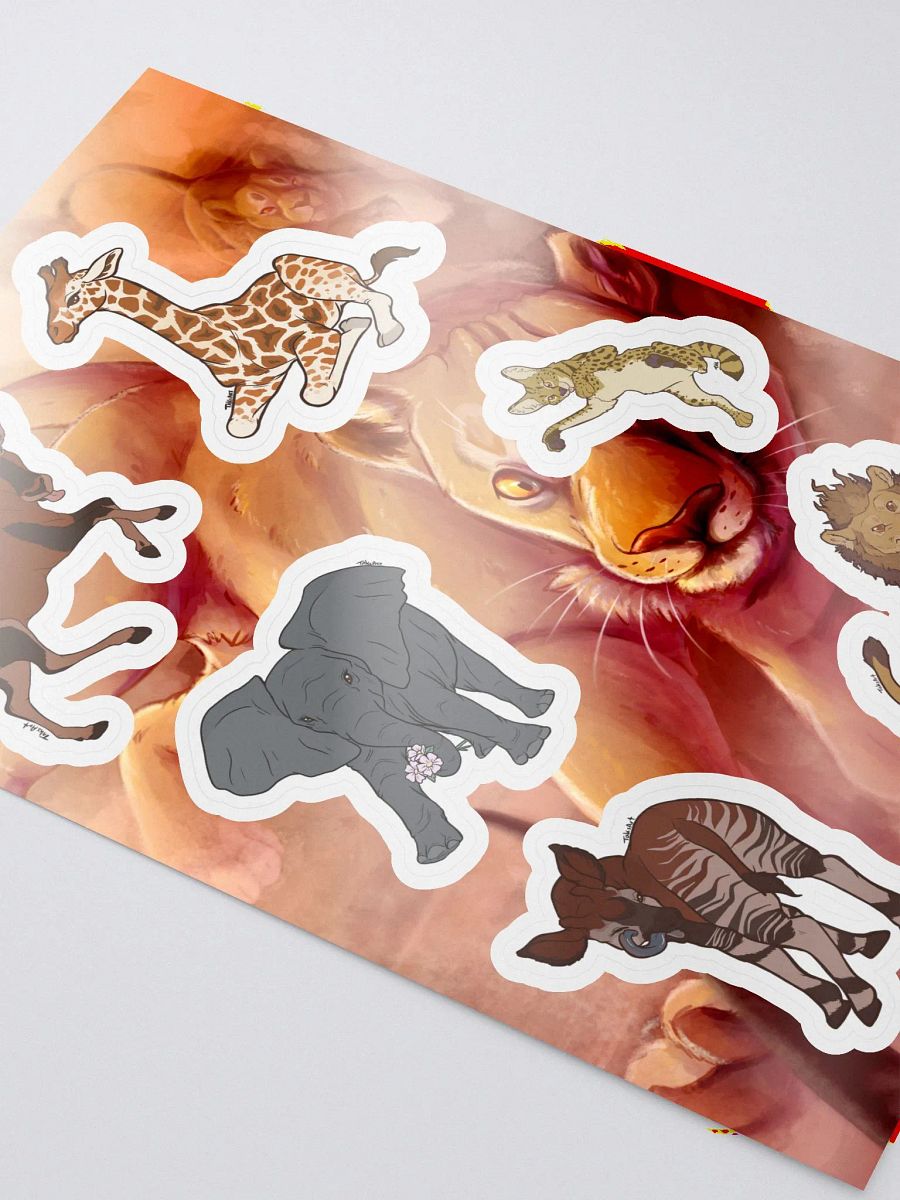African Safari Sticker Set product image (3)