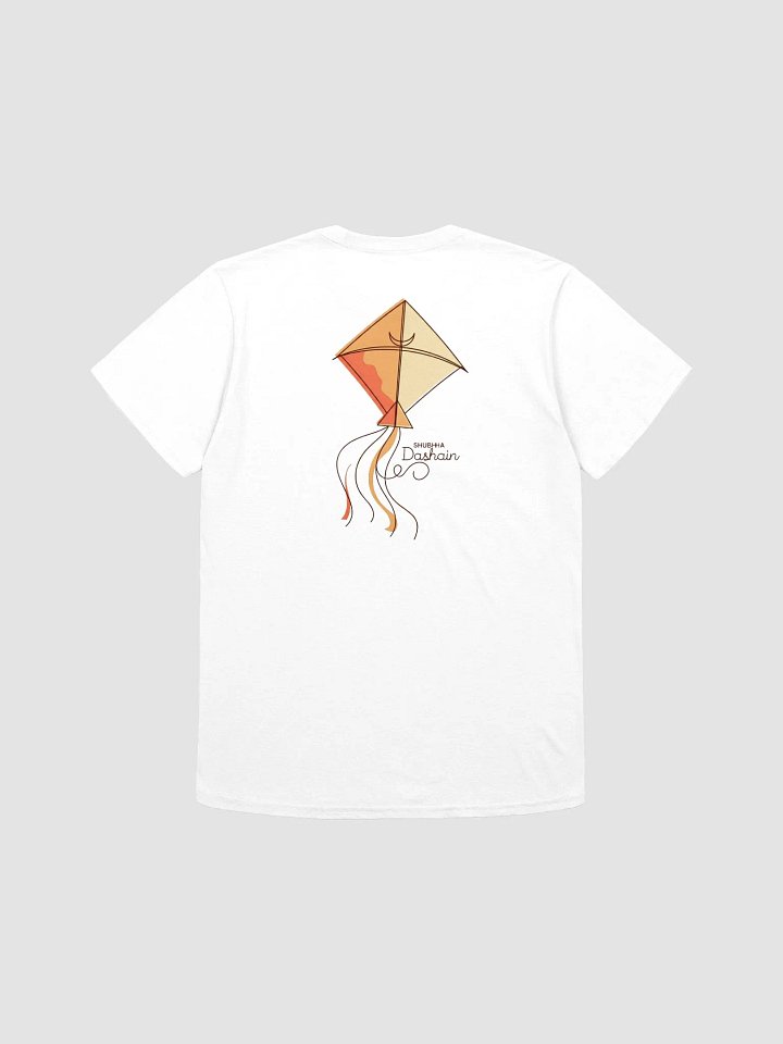 Happy Dashin T-shirt | White | Front + Back product image (2)