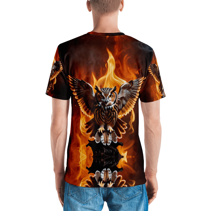 Owl T shirt product image (2)