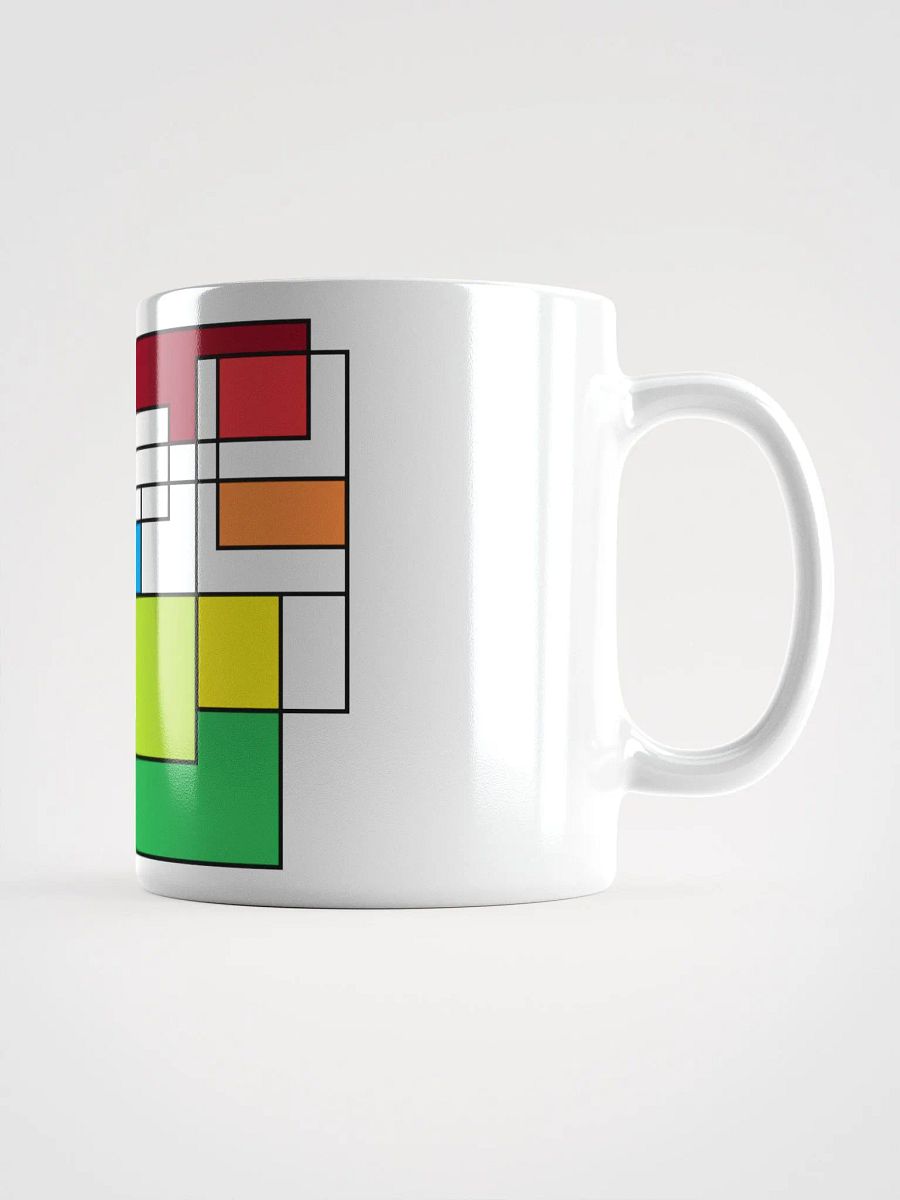 Abstract Clock Mug product image (2)