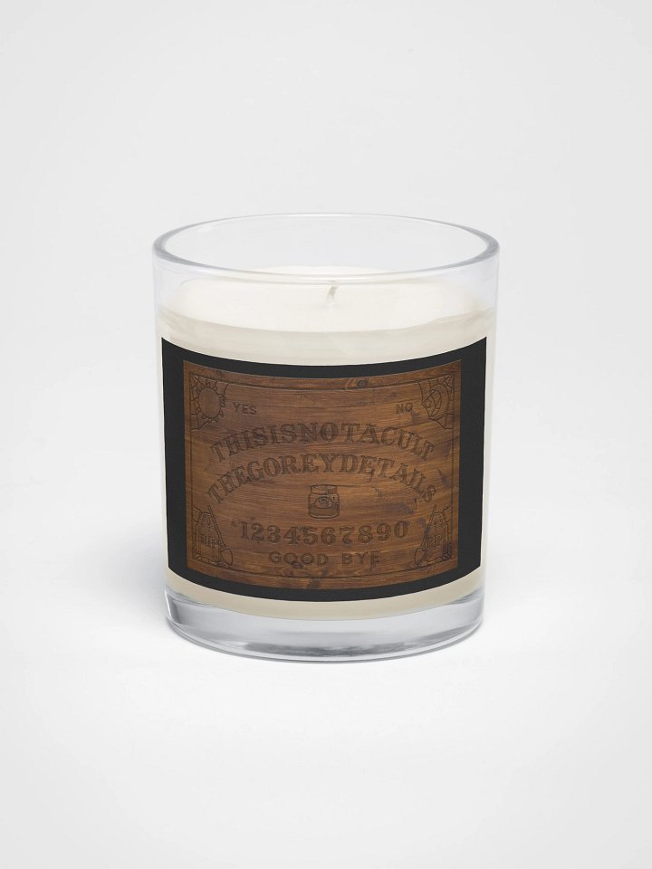 I'm Board - Soy Wax Candle In A Clear Glass Jar product image (1)