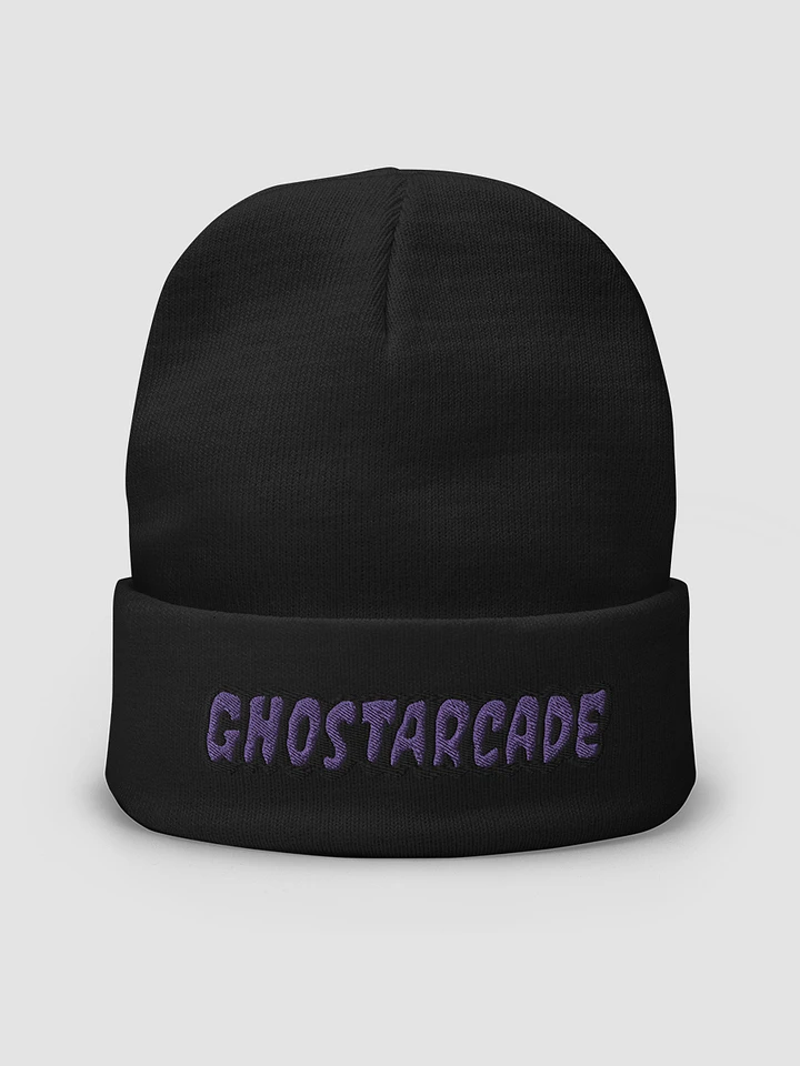 Gh0stArcade Text Logo Beanie product image (2)