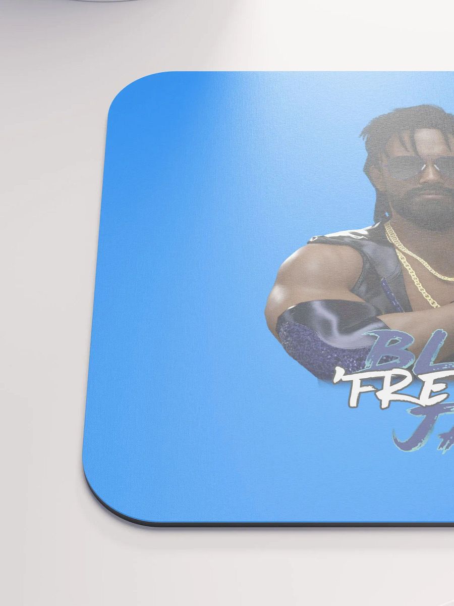 BTW Blue Freakin Jay mouse pad product image (6)
