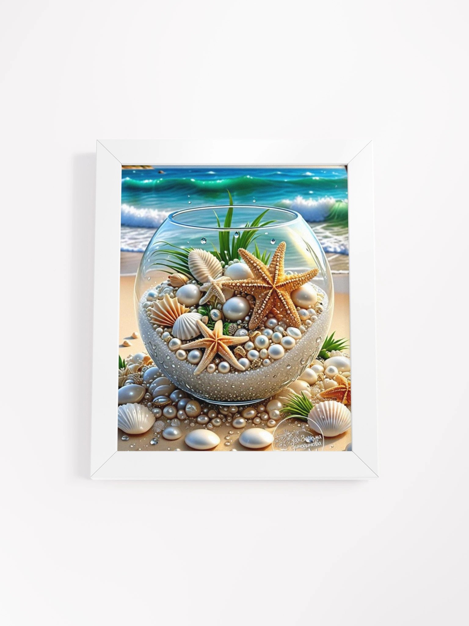 Beachside Treasures Framed Poster product image (1)