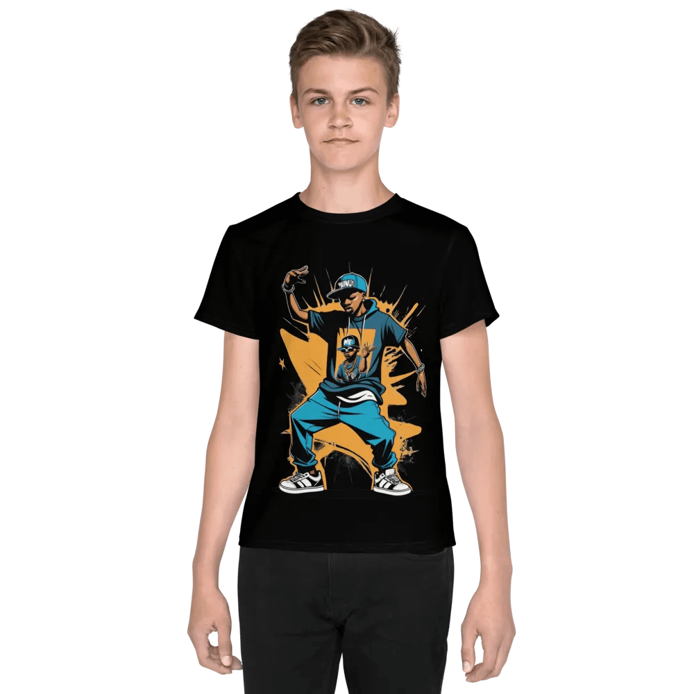 Dynamic Urban Edge Youth All-Over Print Tee product image (1)