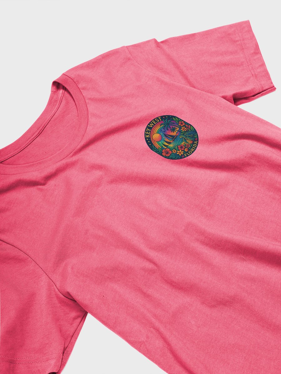 Key West Tropical T-Shirt Ultra Soft Tee with Ocean Scene product image (4)
