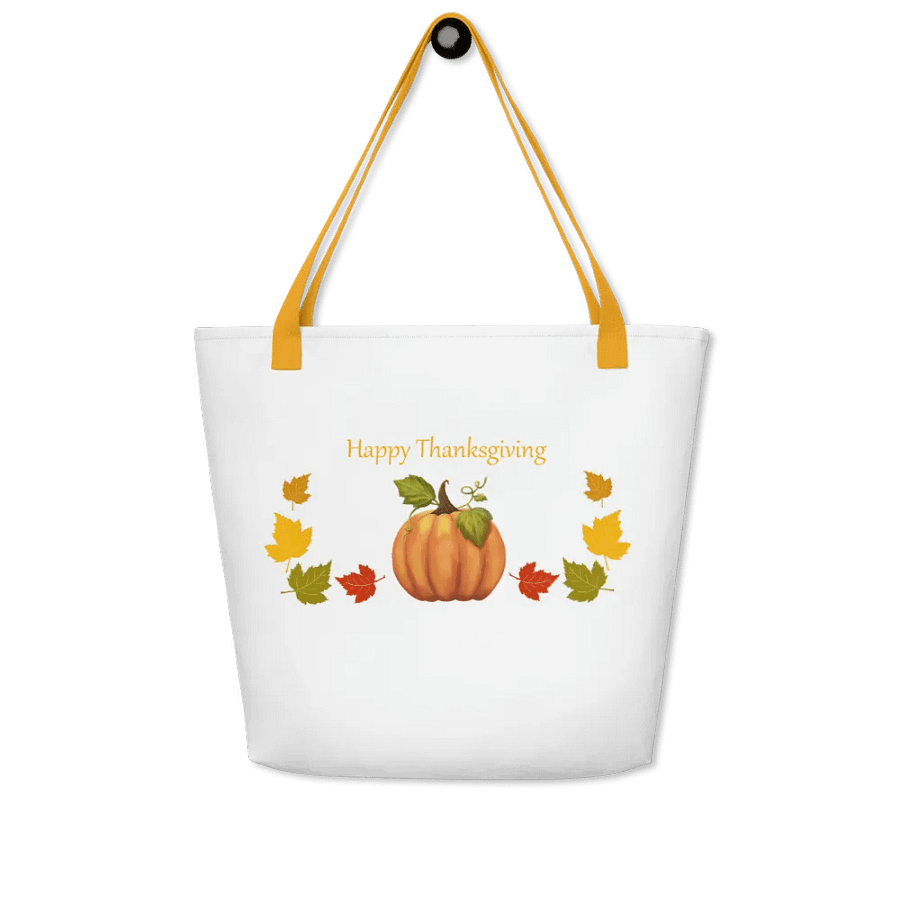 Happy Thanksgiving Tote Bag product image (3)
