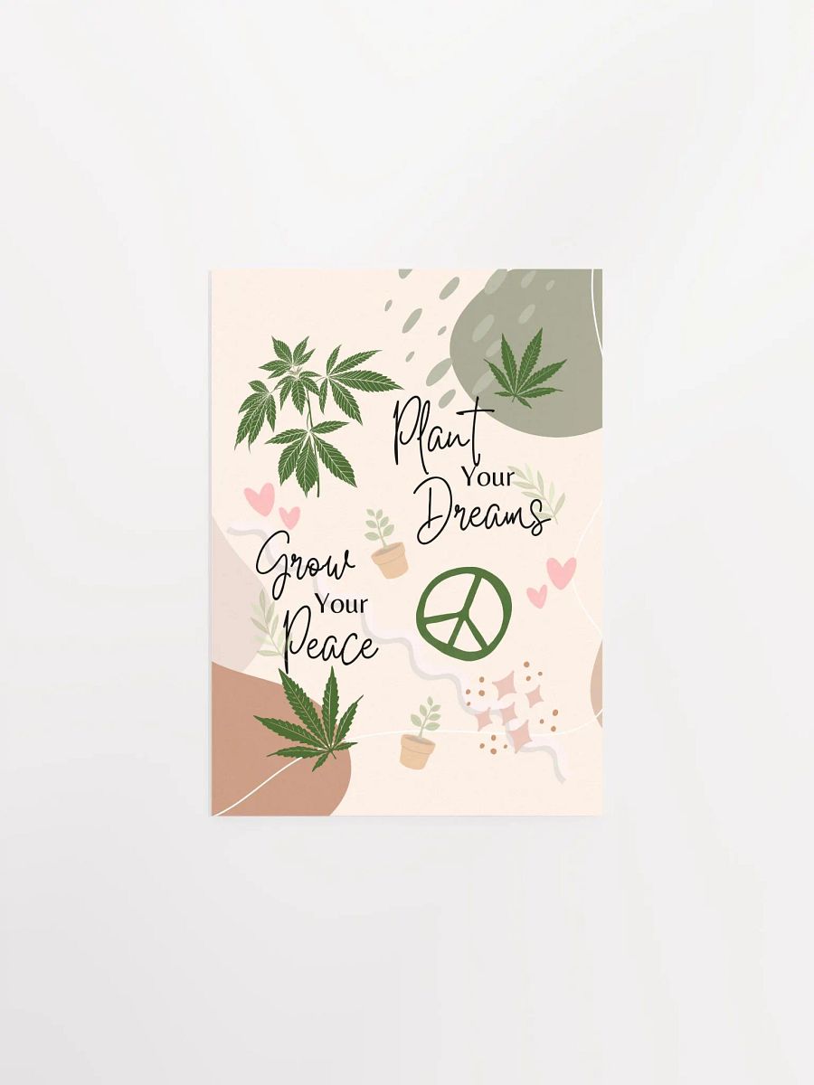 Dreamy Cannabis Art Poster product image (2)