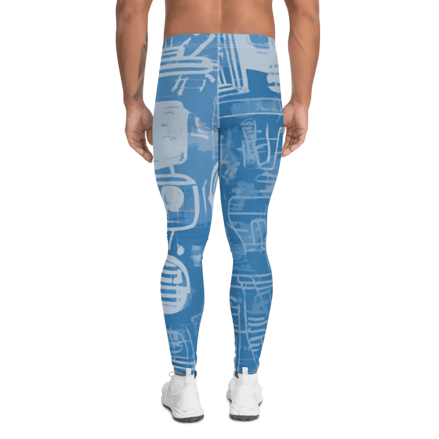 St®èétwise Mecha Graffiti Men's Leggings product image (2)