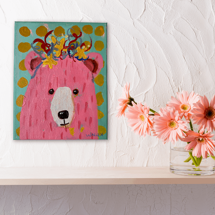 Original Painting: Confetti – The Bear of Wonder product image (2)